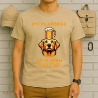 My Flabbers Have Been Gasted Distressed Retro Funny Dog T-Shirt thumb 6