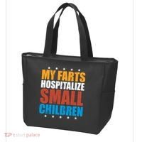 My Farts Hospitalize Small Children Tote Bag thumb 3