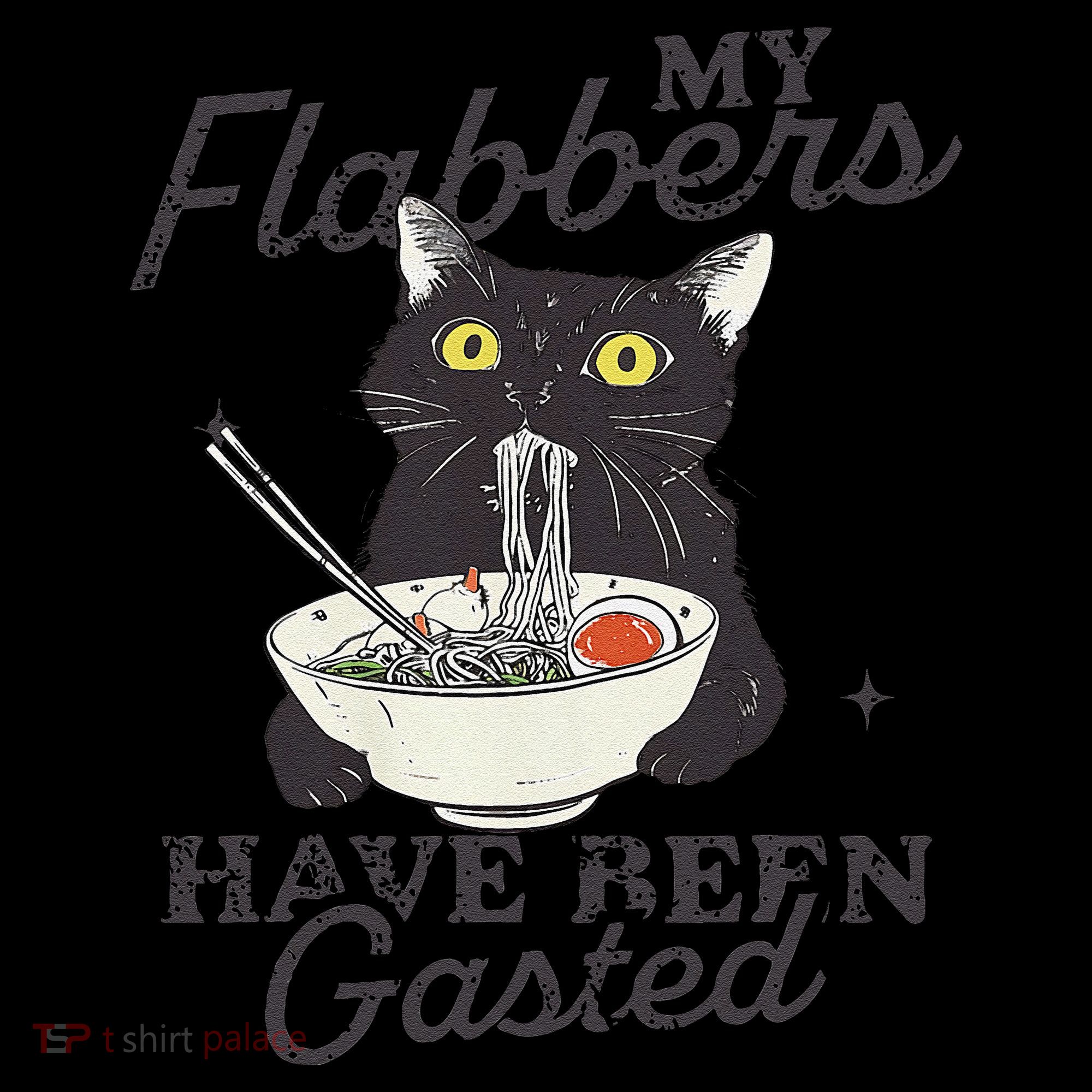 My Flabbers Have Been Gasted Distressed Retro Funny Cat Coffee Mug
