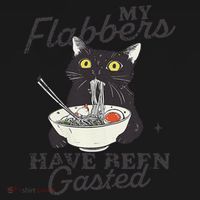 My Flabbers Have Been Gasted Distressed Retro Funny Cat Tank Top thumb 6