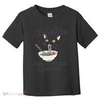 My Flabbers Have Been Gasted Distressed Retro Funny Cat Toddler T-Shirt thumb 0