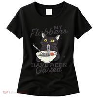 My Flabbers Have Been Gasted Distressed Retro Funny Cat Women's T-Shirt thumb 0
