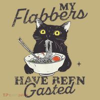 My Flabbers Have Been Gasted Distressed Retro Funny Cat Sweatshirt thumb 2
