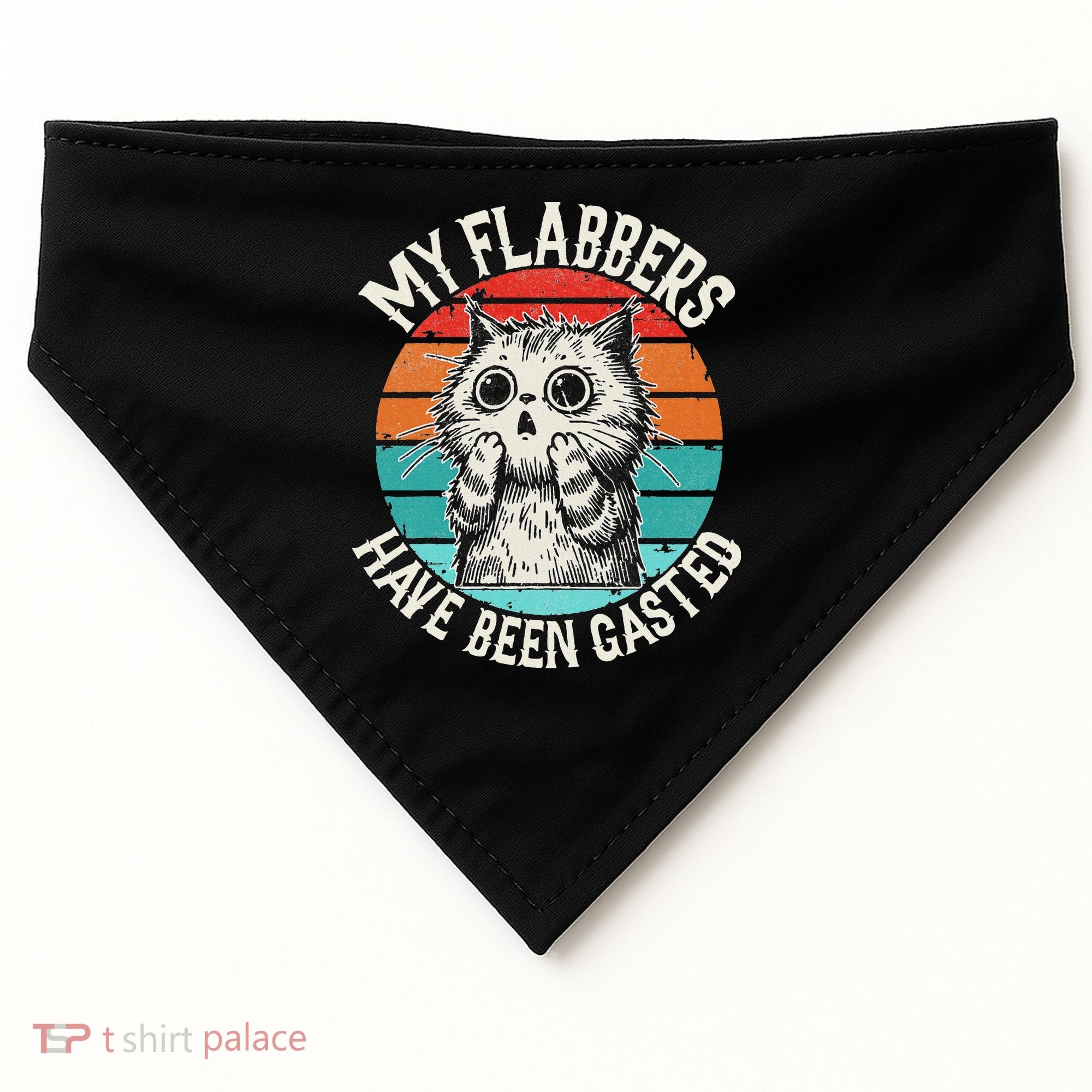 My Flabbers Have Been Gasted USA-Made Doggie Bandana