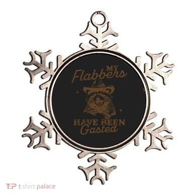 My Flabbers Have Been Gasted Distressed Retro Raccoon Ornament