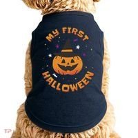 My First Halloween Pumpkin Doggie Tank thumb 0