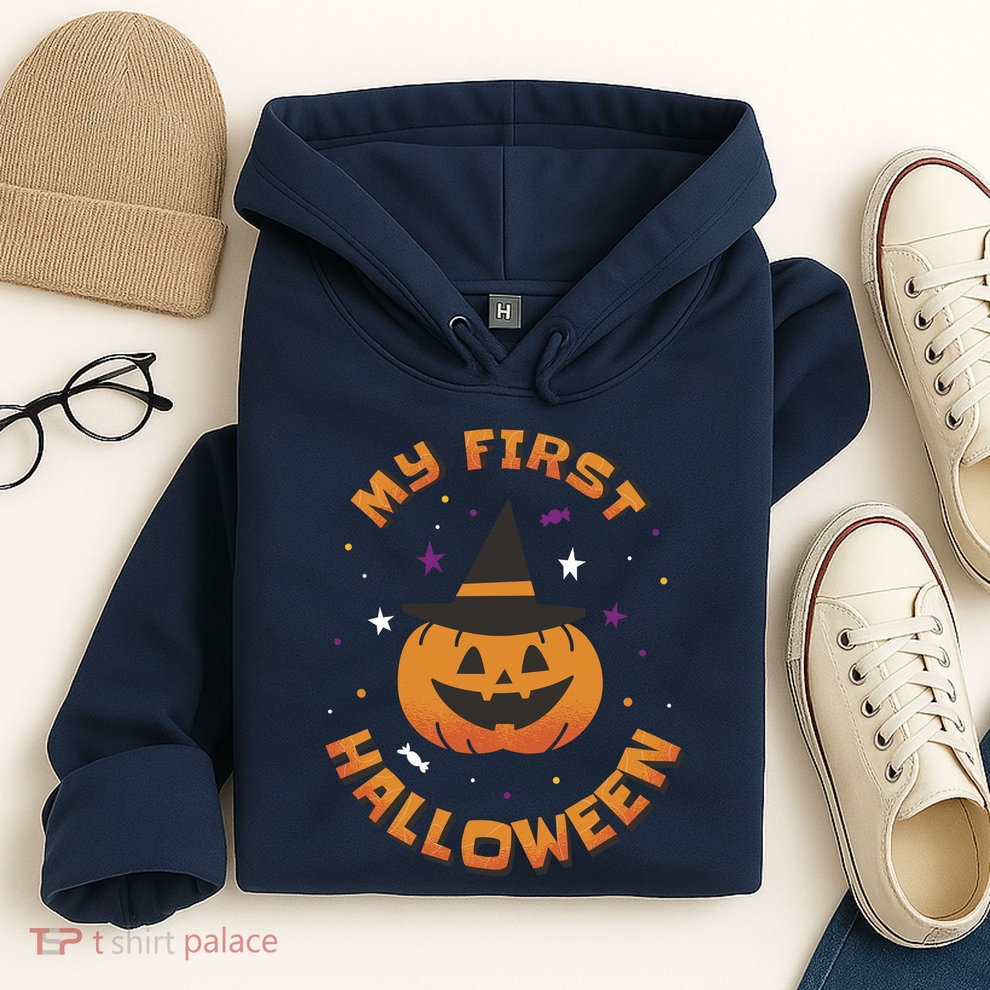 My First Halloween Pumpkin Hoodie