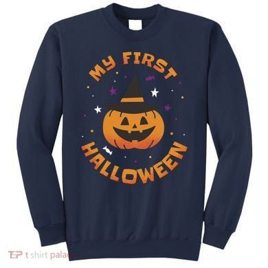 My First Halloween Pumpkin Sweatshirt