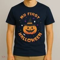 My First Halloween Pumpkin T-Shirt thumb 3