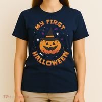 My First Halloween Pumpkin T-Shirt thumb 4