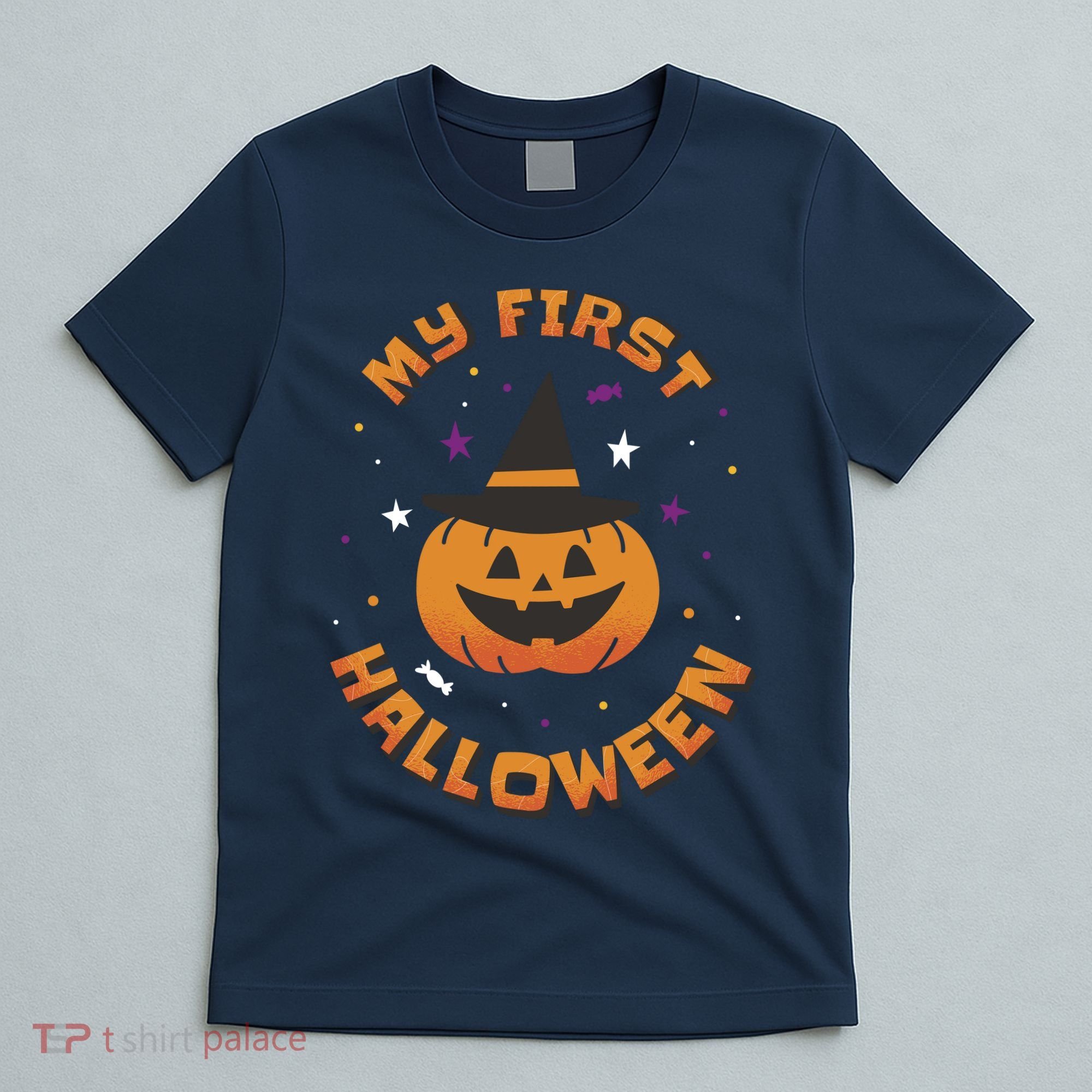 My First Halloween Pumpkin T-Shirt