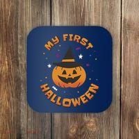 My First Halloween Pumpkin Coaster thumb 0