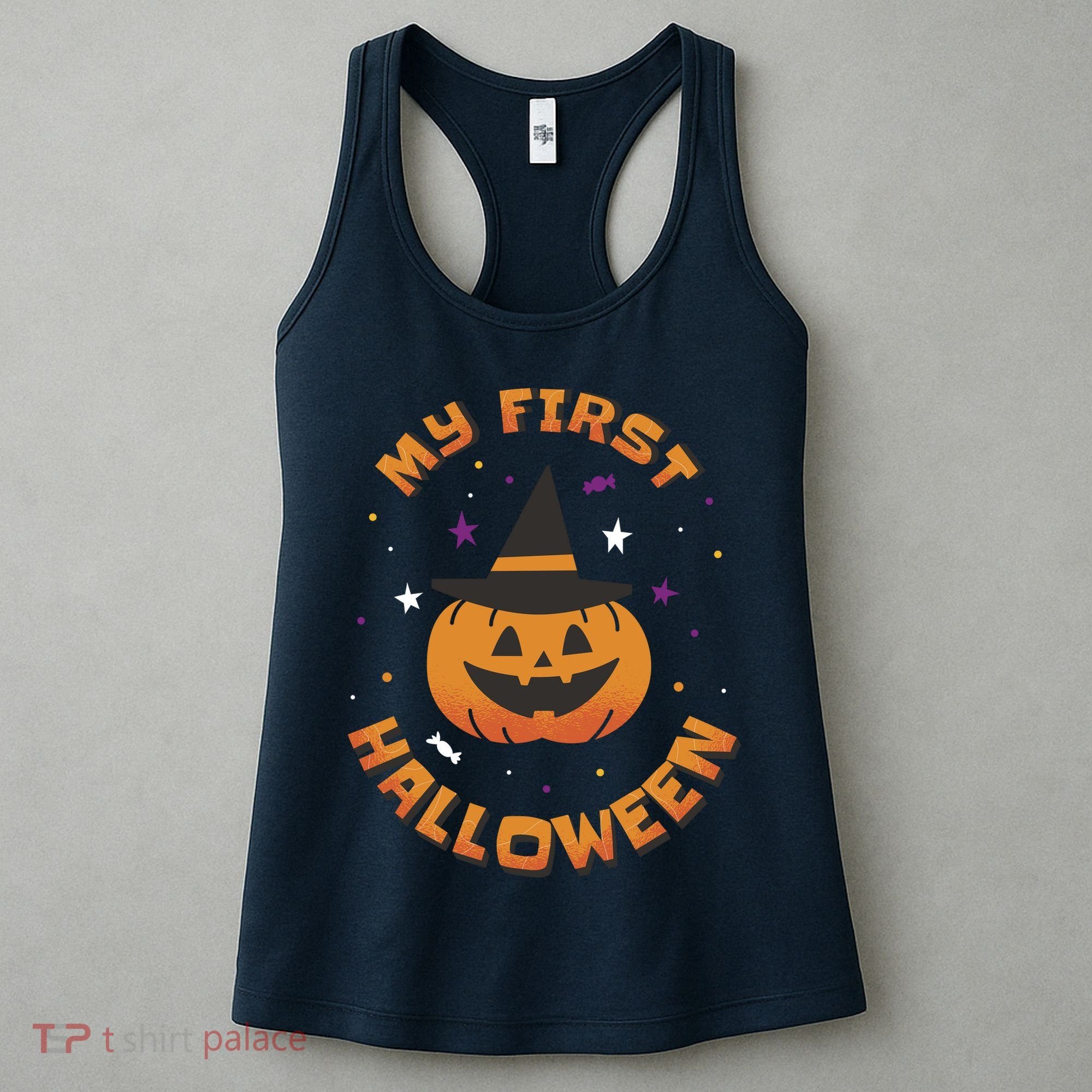 My First Halloween Pumpkin Women's Tank Top