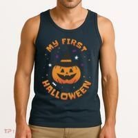 My First Halloween Pumpkin Tank Top thumb 3