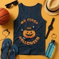 My First Halloween Pumpkin Tank Top thumb 4