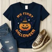 My First Halloween Pumpkin Women's T-Shirt thumb 3