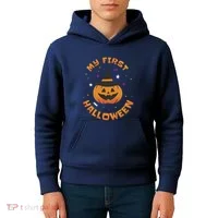 My First Halloween Pumpkin Kids Hoodie thumb 4