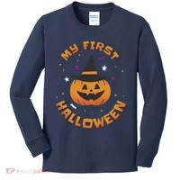 My First Halloween Pumpkin Kids Long Sleeve Shirt thumb 0