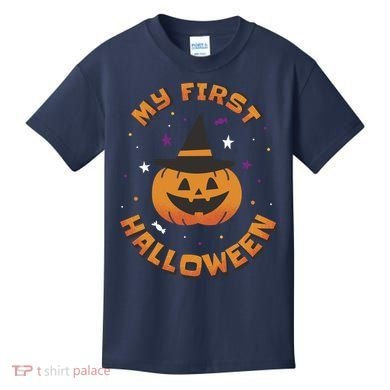 My First Halloween Pumpkin Kids T-Shirt
