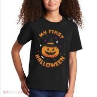 My First Halloween Pumpkin Kids T-Shirt thumb 2
