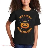 My First Halloween Pumpkin Kids T-Shirt thumb 2
