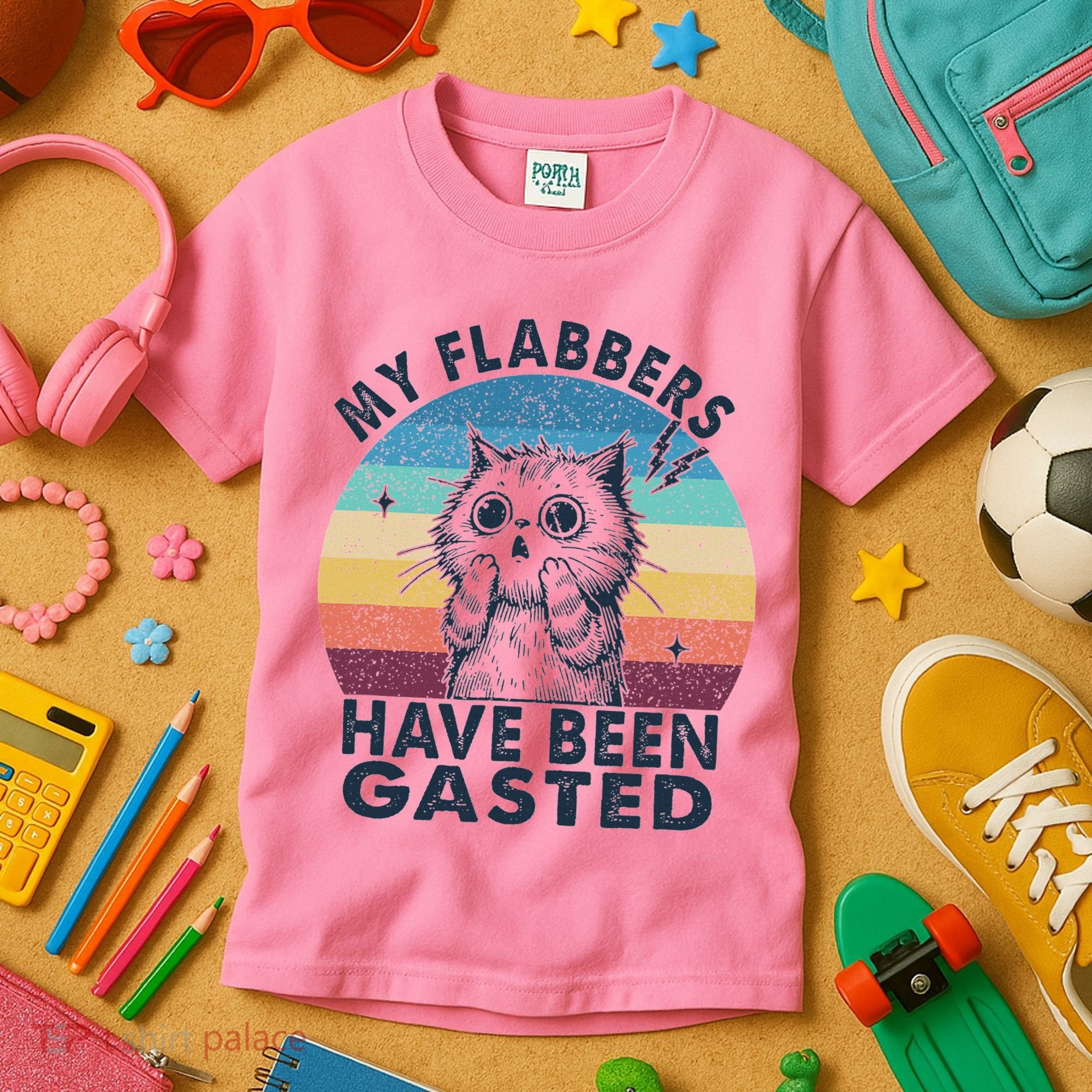 My Flabbers Have Been Gasted Kids T-Shirt