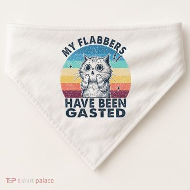 My Flabbers Have Been Gasted USA-Made Doggie Bandana