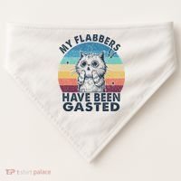 My Flabbers Have Been Gasted USA-Made Doggie Bandana thumb 0