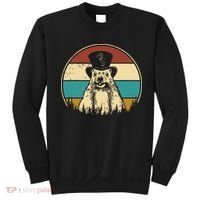 My Favorite Holiday Retro Groundhog Day Woodchuck Lover Sweatshirt thumb 0