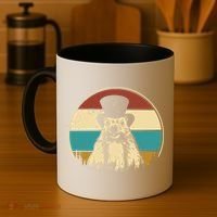 My Favorite Holiday Retro Groundhog Day Woodchuck Lover Coffee Mug thumb 4