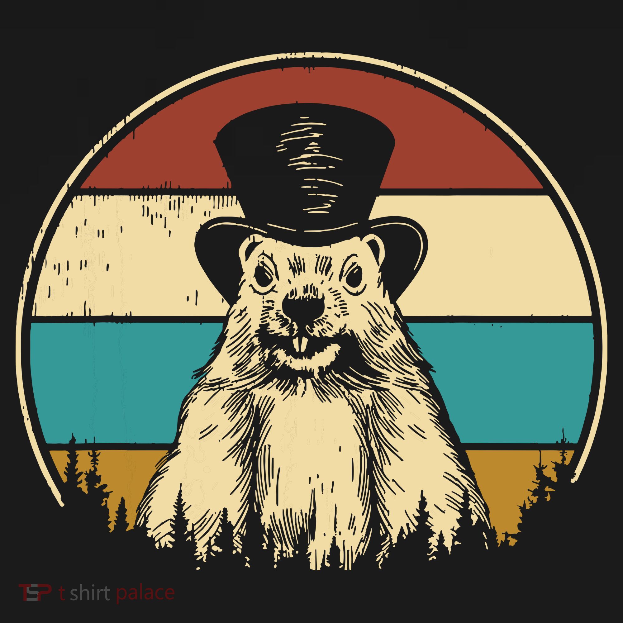 My Favorite Holiday Retro Groundhog Day Woodchuck Lover Women's Hoodie