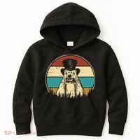 My Favorite Holiday Retro Groundhog Day Woodchuck Lover Kids Hoodie thumb 0