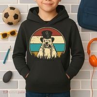 My Favorite Holiday Retro Groundhog Day Woodchuck Lover Kids Hoodie thumb 2