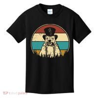My Favorite Holiday Retro Groundhog Day Woodchuck Lover Kids T-Shirt thumb 0