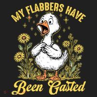 My Flabbers Have Been Gasted – Funny Sarcastic Goose Humor  Women's Sweatshirt thumb 2