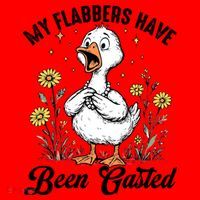My Flabbers Have Been Gasted – Funny Sarcastic Goose Humor  Santa Hat thumb 1