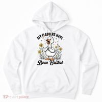 My Flabbers Have Been Gasted – Funny Sarcastic Goose Humor  Hoodie thumb 0