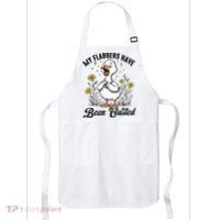 My Flabbers Have Been Gasted – Funny Sarcastic Goose Humor  Apron thumb 0