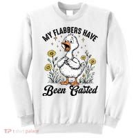 My Flabbers Have Been Gasted – Funny Sarcastic Goose Humor  Sweatshirt thumb 0