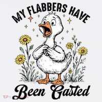 My Flabbers Have Been Gasted – Funny Sarcastic Goose Humor  Sweatshirt thumb 3