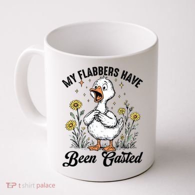 My Flabbers Have Been Gasted – Funny Sarcastic Goose Humor  Coffee Mug