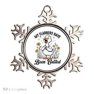 My Flabbers Have Been Gasted – Funny Sarcastic Goose Humor  Ornament