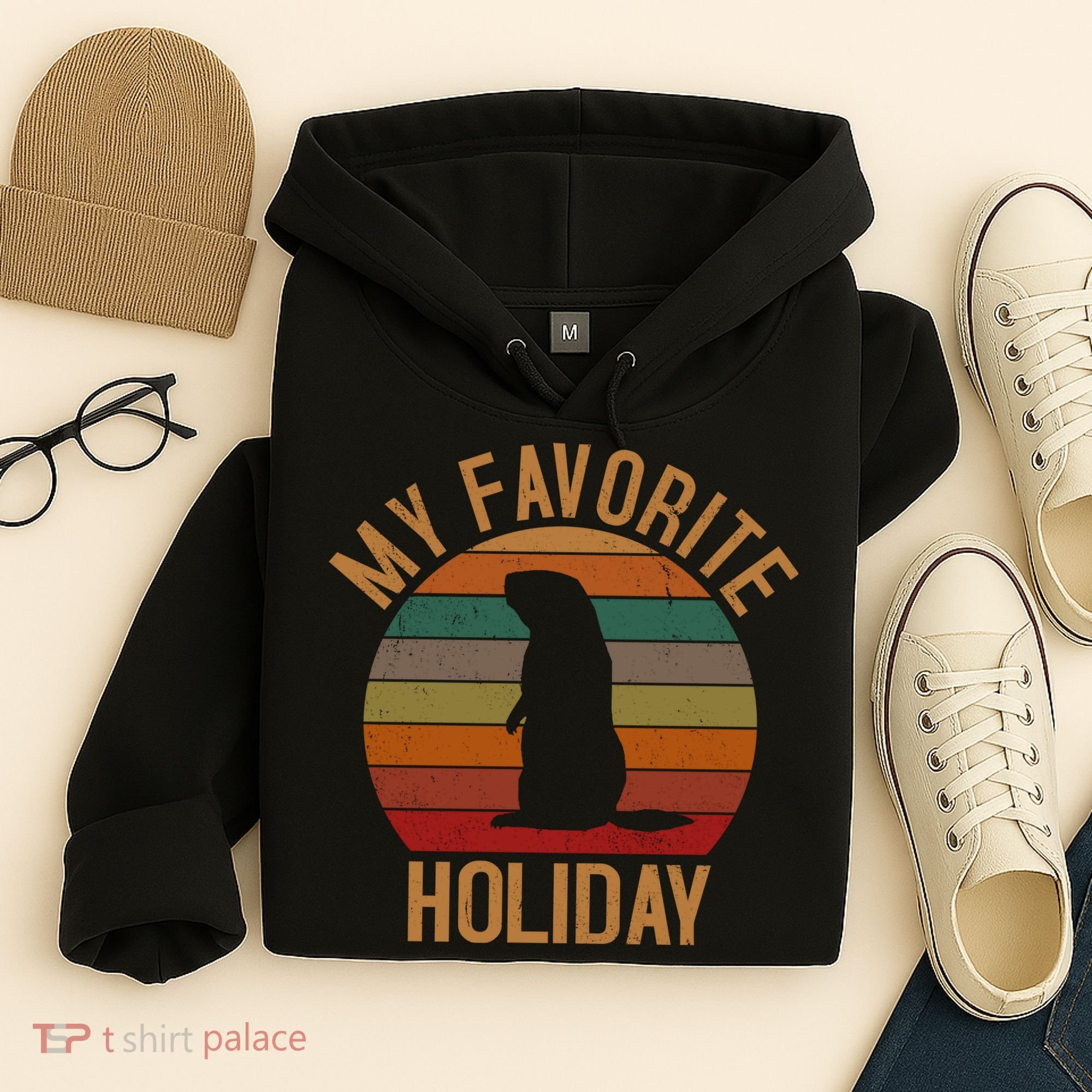 My Favorite Holiday Groundhog Day Hoodie