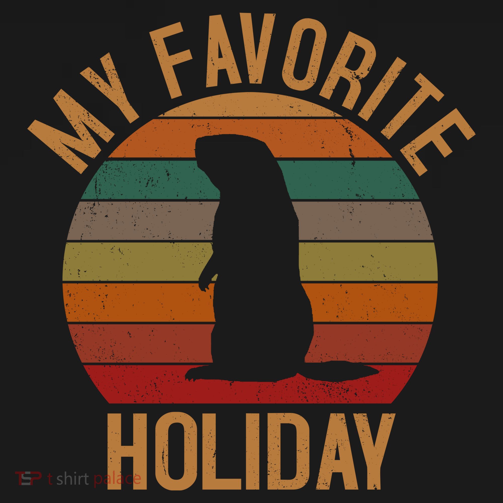 My Favorite Holiday Groundhog Day Hoodie