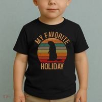 My Favorite Holiday Groundhog Day Toddler T-Shirt thumb 2