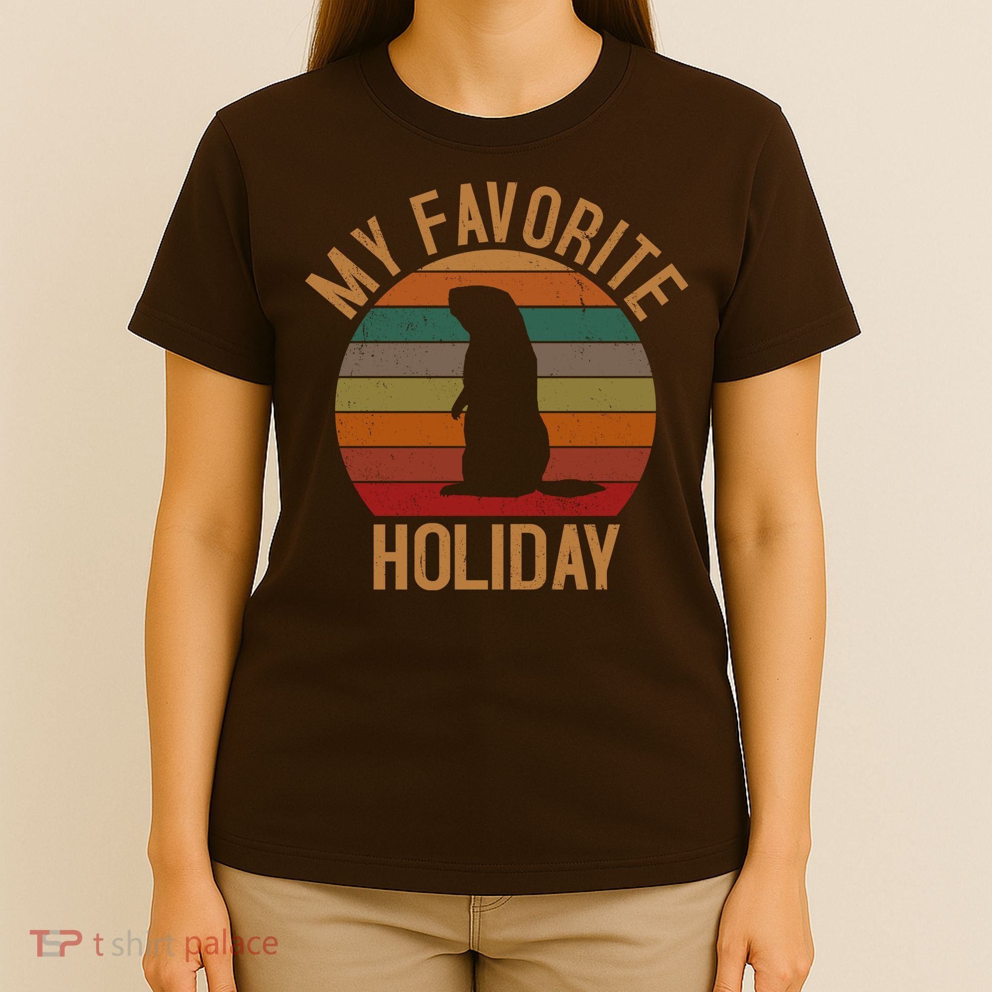 My Favorite Holiday Groundhog Day T-Shirt