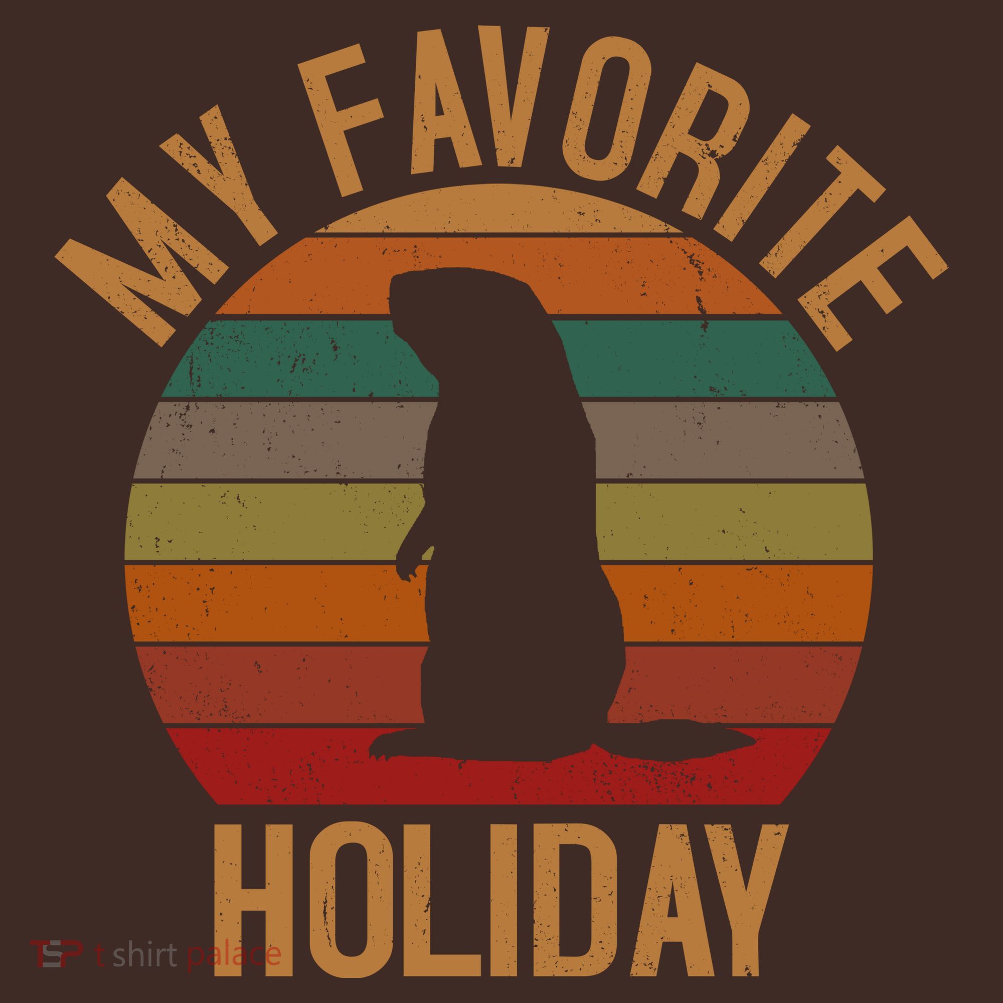 My Favorite Holiday Groundhog Day Coaster