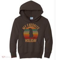 My Favorite Holiday Groundhog Day Kids Hoodie thumb 0