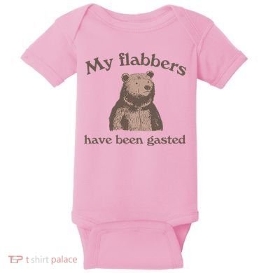 My Flabbers Have Been Gasted Baby Bodysuit