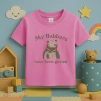 My Flabbers Have Been Gasted Toddler T-Shirt thumb 3